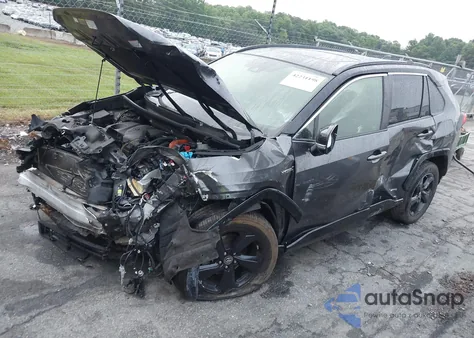 2019 Toyota Rav4 Hybrid Xse из США, поврежденный, VIN JTMEWRFVXKJ022418